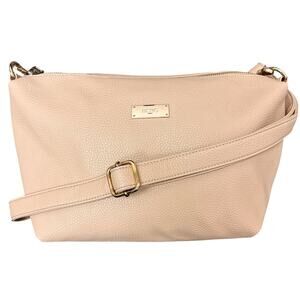 BCBG Paris beige crossbody bag